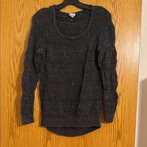 Vanity Black Knit Sweater